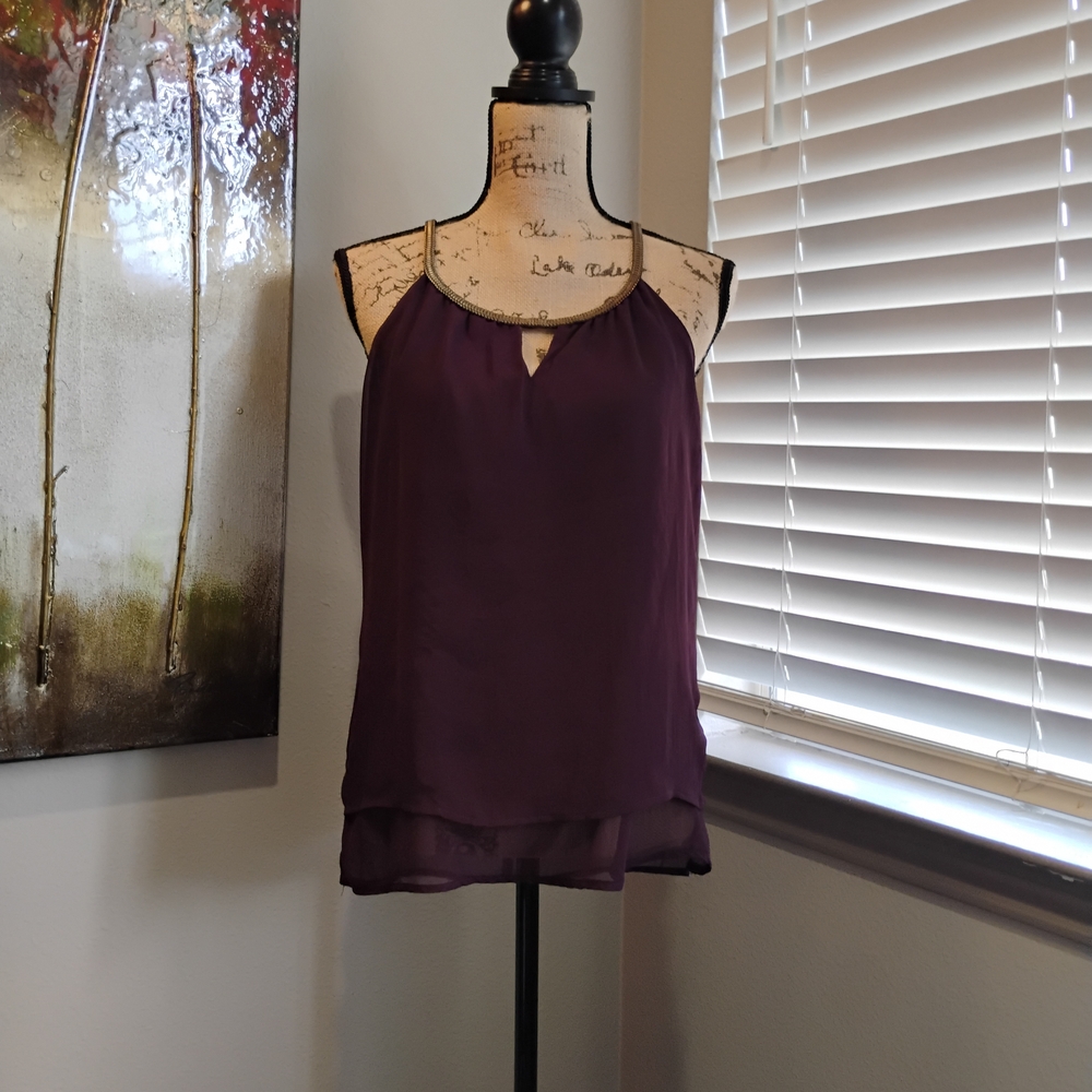 Elegant Purple Women's Top
